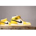Shop Real And High Quality Air Jordan 1 Mid 852542-700 All Yellow White Black